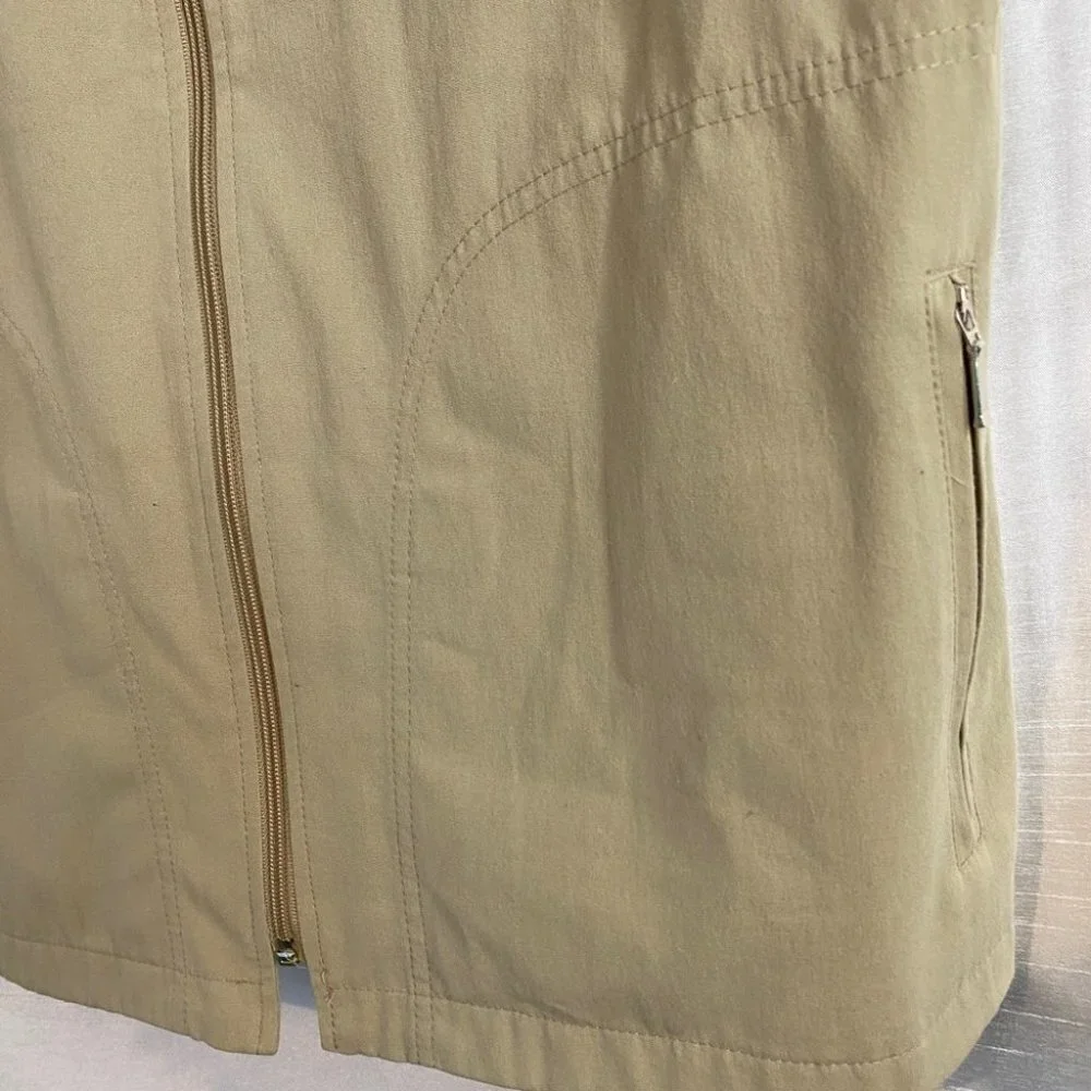 Vintage Beige Travel Wear by Glensport Hiking  Vest Ladies 14 - Picture 11 of 15